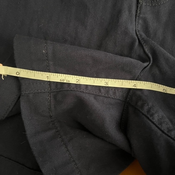 OLD NAVY High Rise Navy Blue Button Fly Shorts Size 12 - Picture 12 of 12